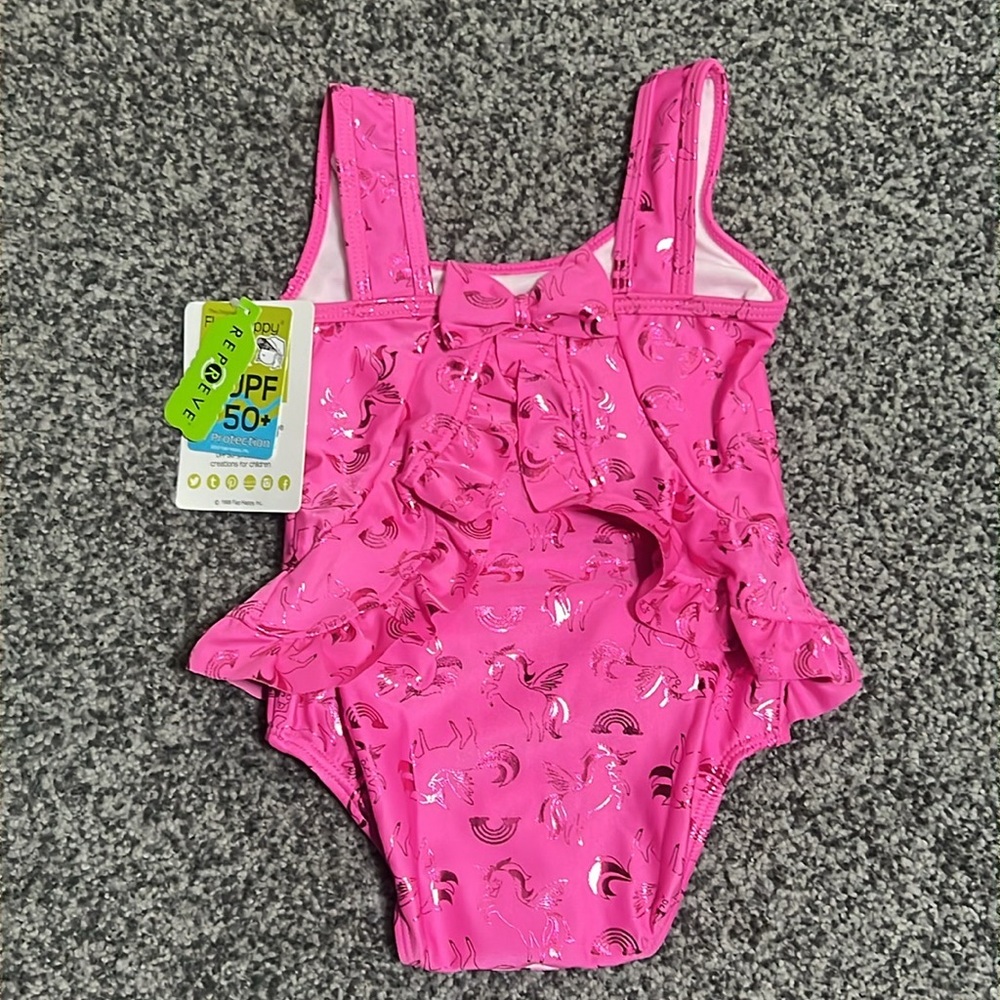 🌸4/$20🌸The Original Flap Happy Baby Swim Suit Size 12 Months NWT - Picture 2 of 8